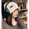 Autumn and Winter New Metal Standard Stacking Hat Fashionable Versatile Face Small Hat Women's Casual Warm Bag Head Hat
