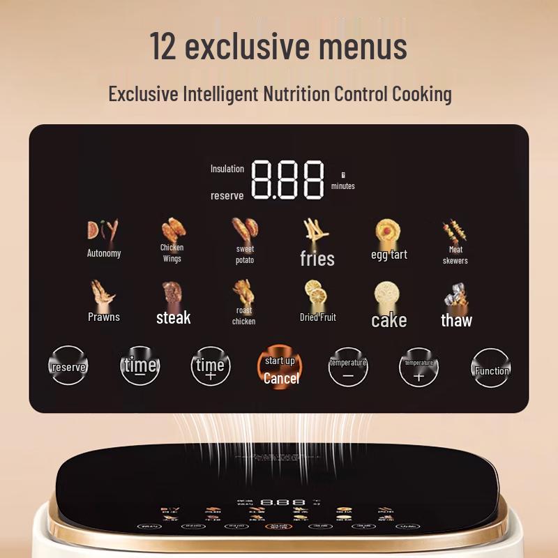 Joyoung KL50-V566 5L Steam & Roast Air Fryer CN plug (adapter included)