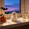Halloween Party Supplies Ghost Pen Holder, Cute Mini Figurine Desk Decor, Funny Novelty Office Decor Pencil Stand Ornament, Creative Organizer