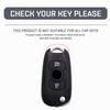 New Design TPU Car Key Case Cover For Opel Vauxhall Astra K Corsa E For Buick Verano ENCORE GX GL6 Folding Keys Shell Accessories