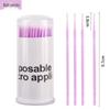 Bamboo Stick Cotton Swabs for Eyelash Extensions, Microblading, & Eyeshadow Application