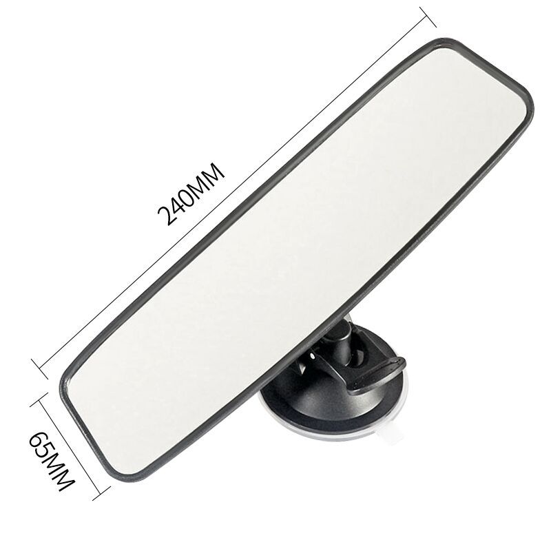 360° Rotation Adjustable Car Rear View Mirror With Suction Cup Wide-angle Car Rearview Mirror Auto Interior Accessories