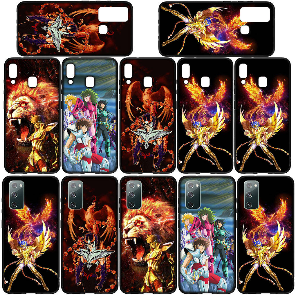 Phone Case for iPhone 17 16 15 Plus Xiaomi Poco F8 F7 F6 X7 X6 M8 C85 C75 C71 Redmi Note 14 12 11 13 Pro Max A4 14C 13C 15C Cartoon Saint Seiya Cover