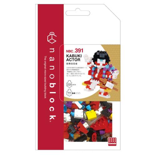 Kawada Nanoblock Kabuki Actor NBC_391 1.3 x 10.5 x 18cm Ages 12 and up Interior Hobby NBC_391
