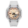 G-Shock Analog Digital Resin Strap Bronze Dial Quartz GA-2100BM-7A5 200M Unisex Watch