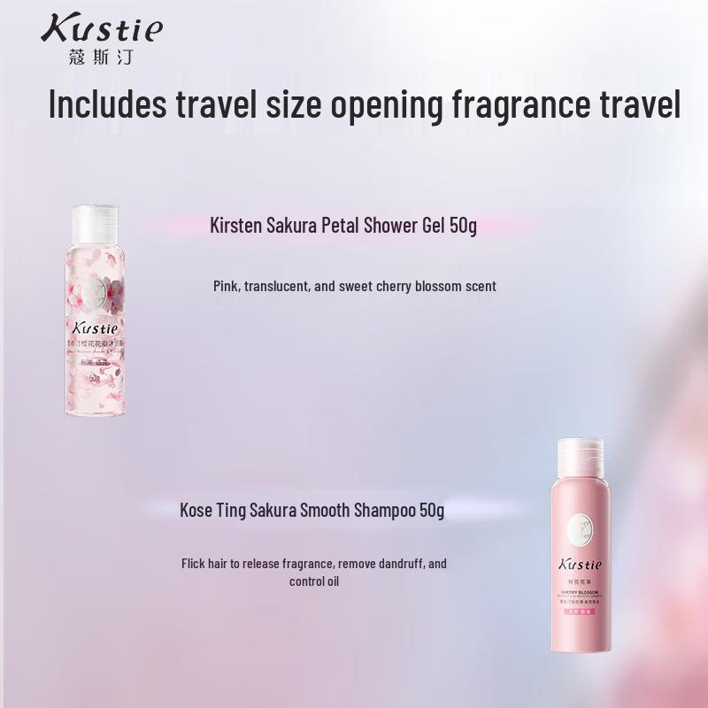 Kustie Star Enjoyment Floral Wash & Bath Gift Set
