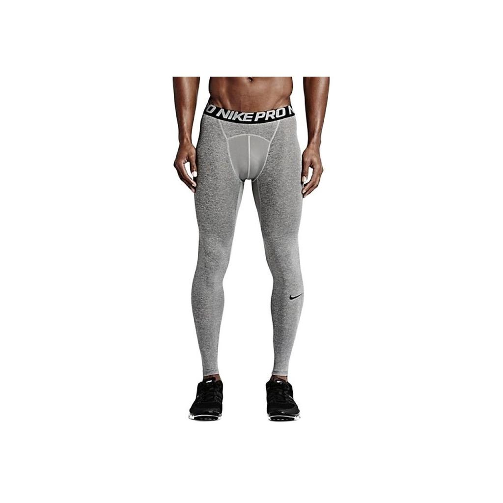 Nike Elastic Compression Sports Pants Men Bottoms Grey 703098-091