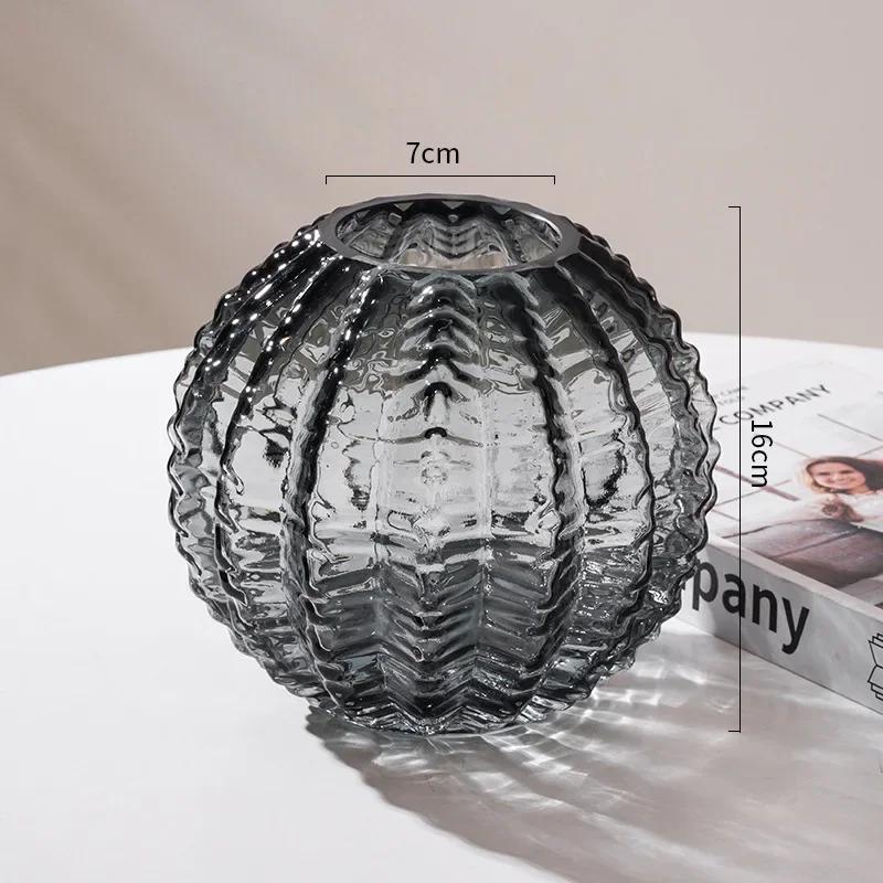 

Simulated Cactus Green Glass Vase Hydroponic Flower Pots Decorative Flowers Arrangement Desk Decoration Cactus Shape Vases