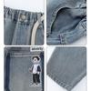 Boys' Straight Leg Jeans Spring and Autumn Loose Casual Pants Boys' and Children's Pants