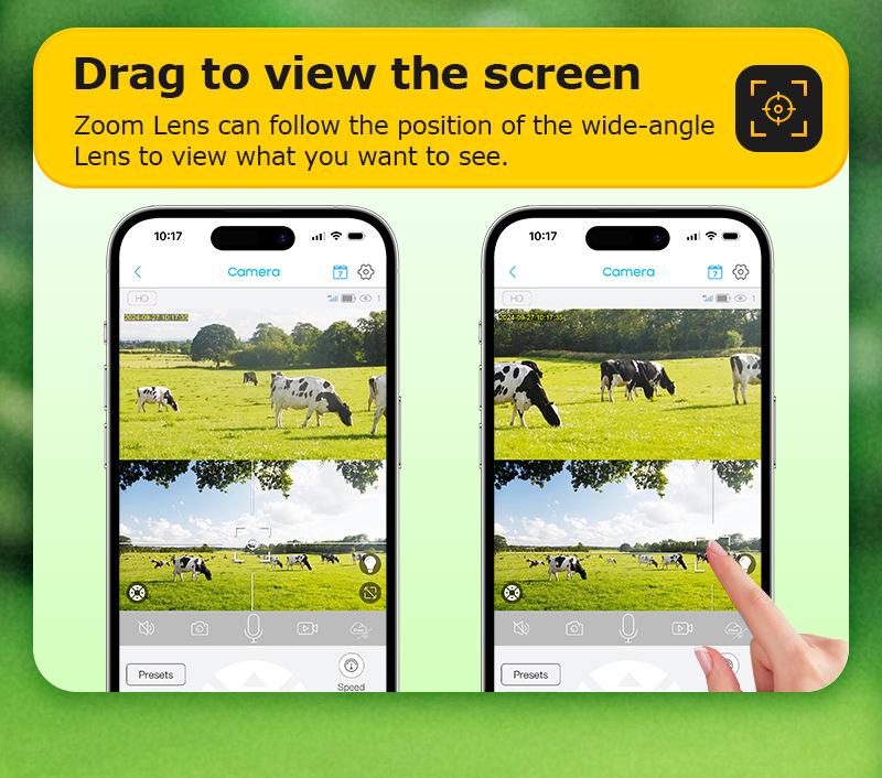 4G Solar Camouflage Surveillance Camera with 20X Zoom, HD, Day/Night Full Color, Low Power.