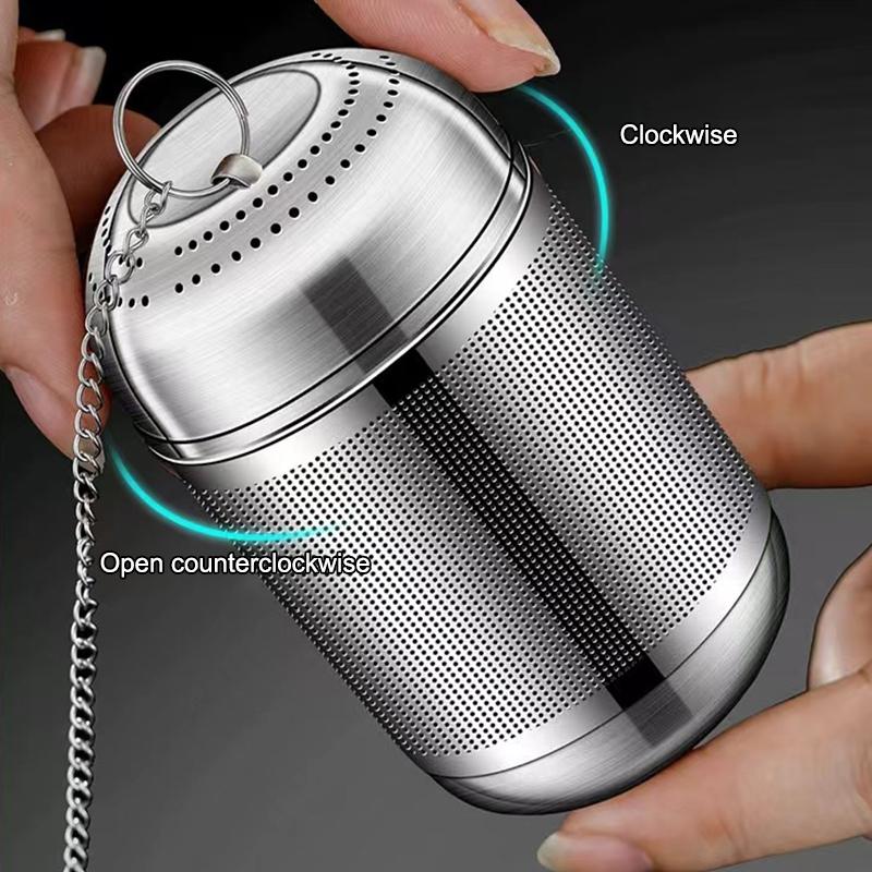 Tea Strainer Stainless Steel Tea Infuser Tea Leaves Spice Seasoning Ball Strainer Teapot Fine Mesh Coffee Filter Teaware