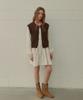 OURO French Knit Vest [ Brown ]