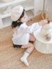 Autumn-Winter Lace Princess Mid-Calf Socks for Girls - Retro Forest Korean Style Cotton
