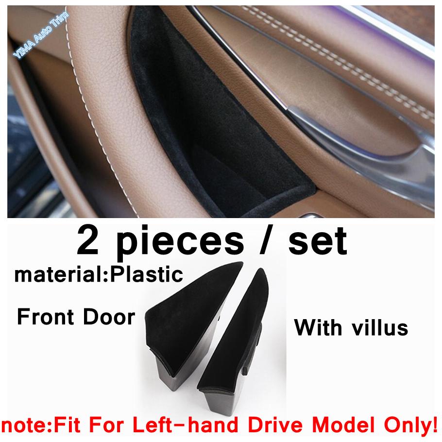 Auto Styling Innentür & Zentraler Stauraum Palette Armlehnenbehälter Box Abdeckung Kit Für Mercedes Benz E-KLASSE W213 2016 -