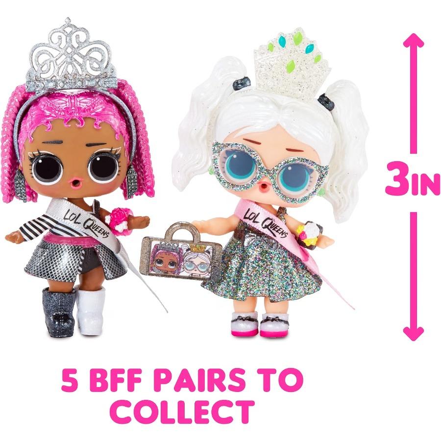 LOL Surprise! Queen Doll, 9 Surprises, Including a Doll, Outfits, and Royal-Themed Accessories—A Great Gift for Girls Ages 4 and Up