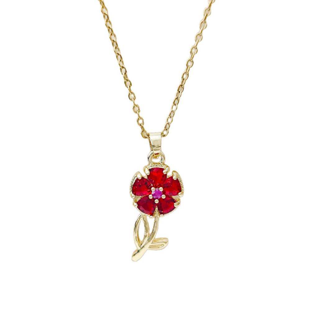 Elegant Sunflower Pendant Necklace - Unique Design for Women, Versatile and Luxurious