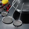 Fine Mesh Stainless Steel Colander Soy Milk Filter Oil Filter Spoon Foam Spoon Net Leak Gadgets Kitchen Accessories