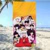 Towel Soft Pool Gift For Travel Gym Shower Cool Camping Quick Classic Dry Sports Anime I-Inuyasha-S Large Beach Towel
