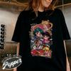 Summer Sailor Moon Men's T-Shirt Retro Poster Graphic Cotton Oversized Breathable Casual Short Sleeve Tee