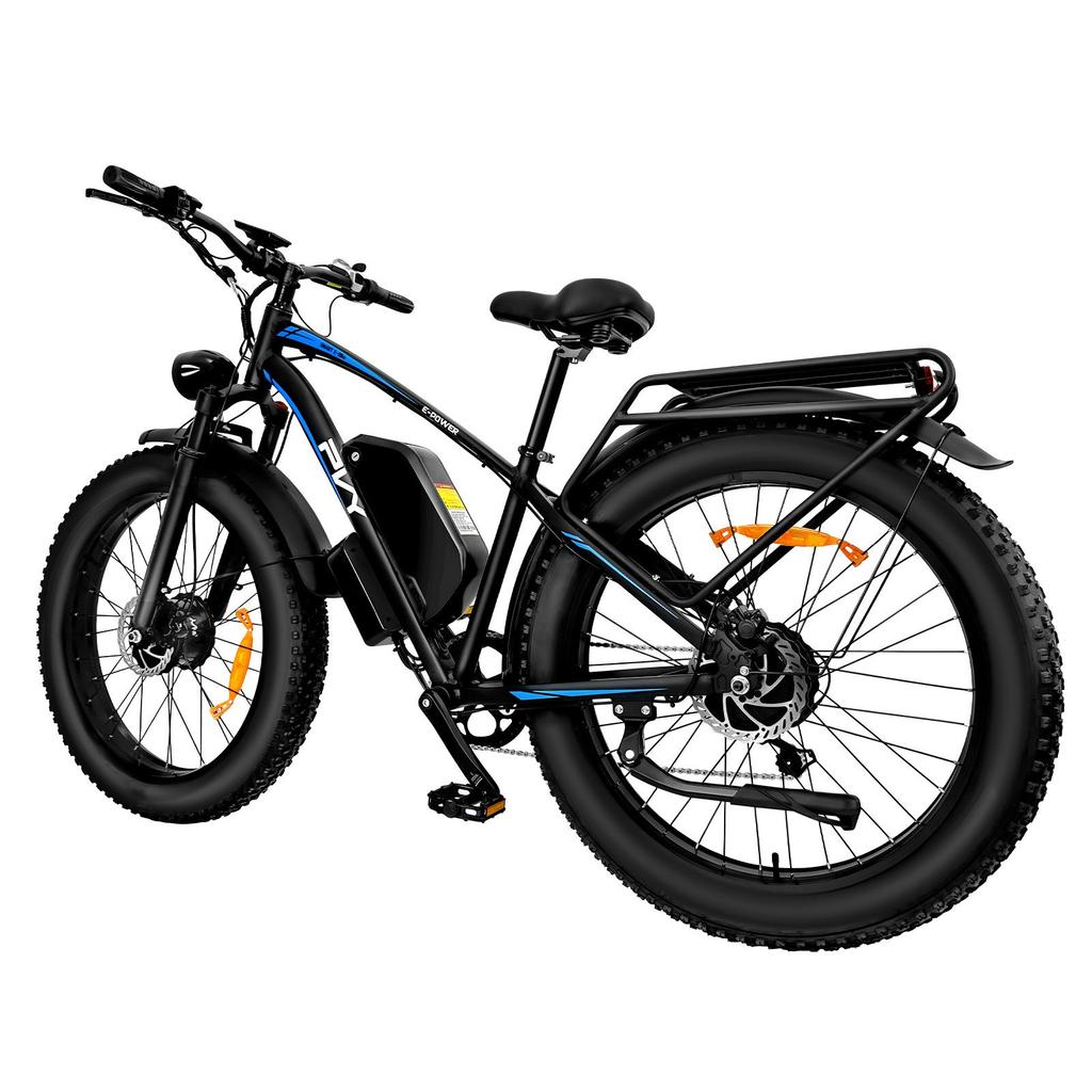 PVY MAX26 Adult City Electric Bicycle 1200W Dual Motor 48V30Ah Battery Off-Road Electric Bike 26 Inch Pneumatic Tire  Mountain e-Bike