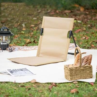 Camping în aer liber Scaun pliabil ușor și confortabil Parc pentru petrecerea timpului liber Scaun de plajă Scaun portabil unic Leneș Scaun cu spate