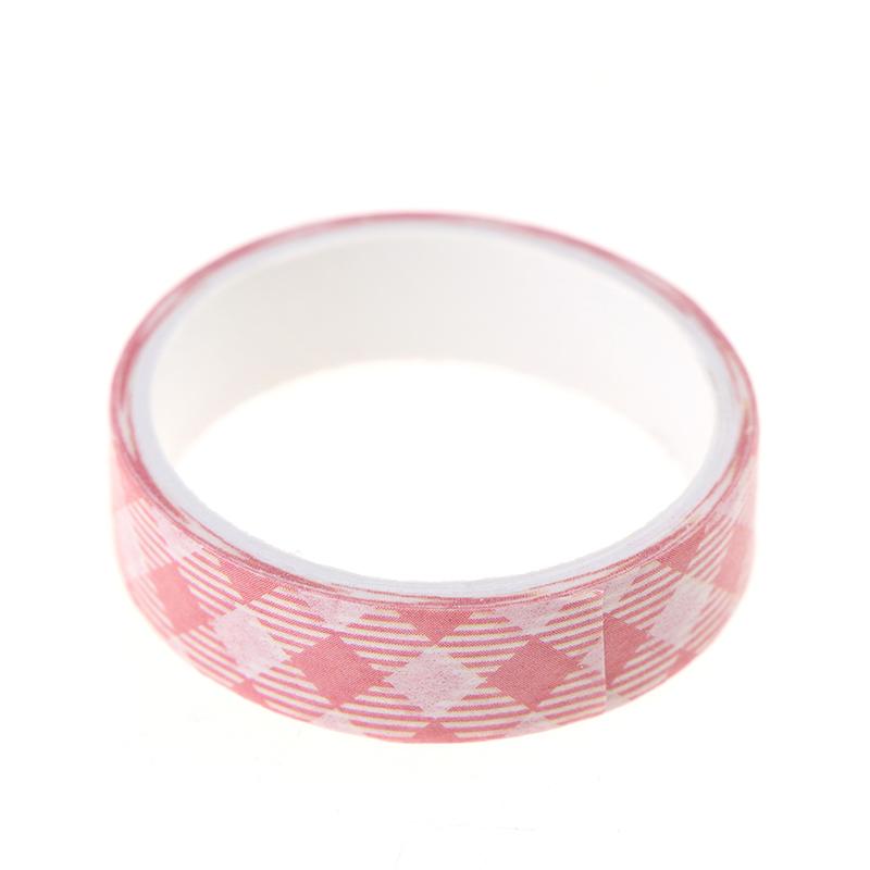 Zestaw 5 rolek/pudełko taśmy w jednolitym kolorze Taśma maskująca Taśma klejąca do scrapbookingu