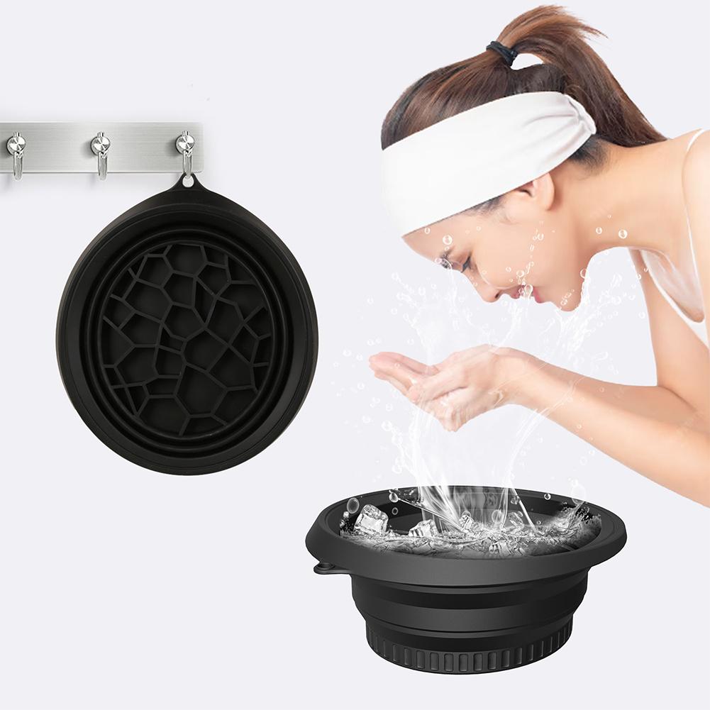 Face Ice Bath - Foldable Washbasin Bathroom Accessories Portable Washing
