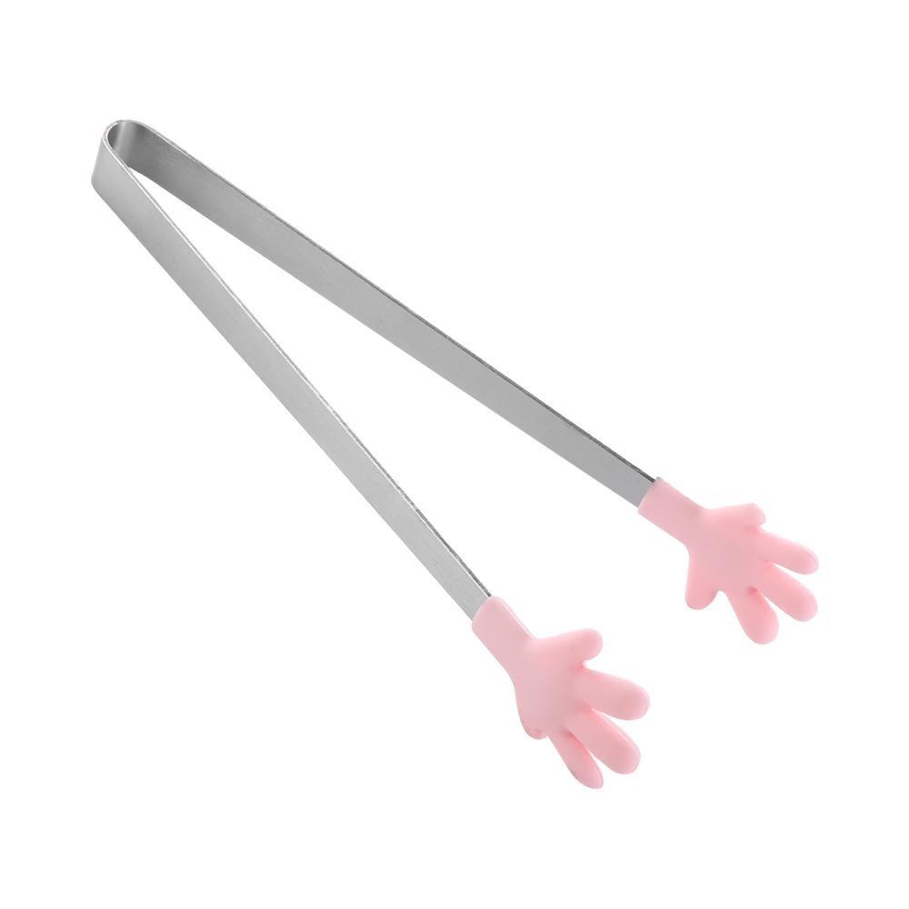 Heat-Resistant Barbecue Snack Kitchen Tool Salad Food Clip Cooking Utensils Ice Cube Clamp BBQ Tong