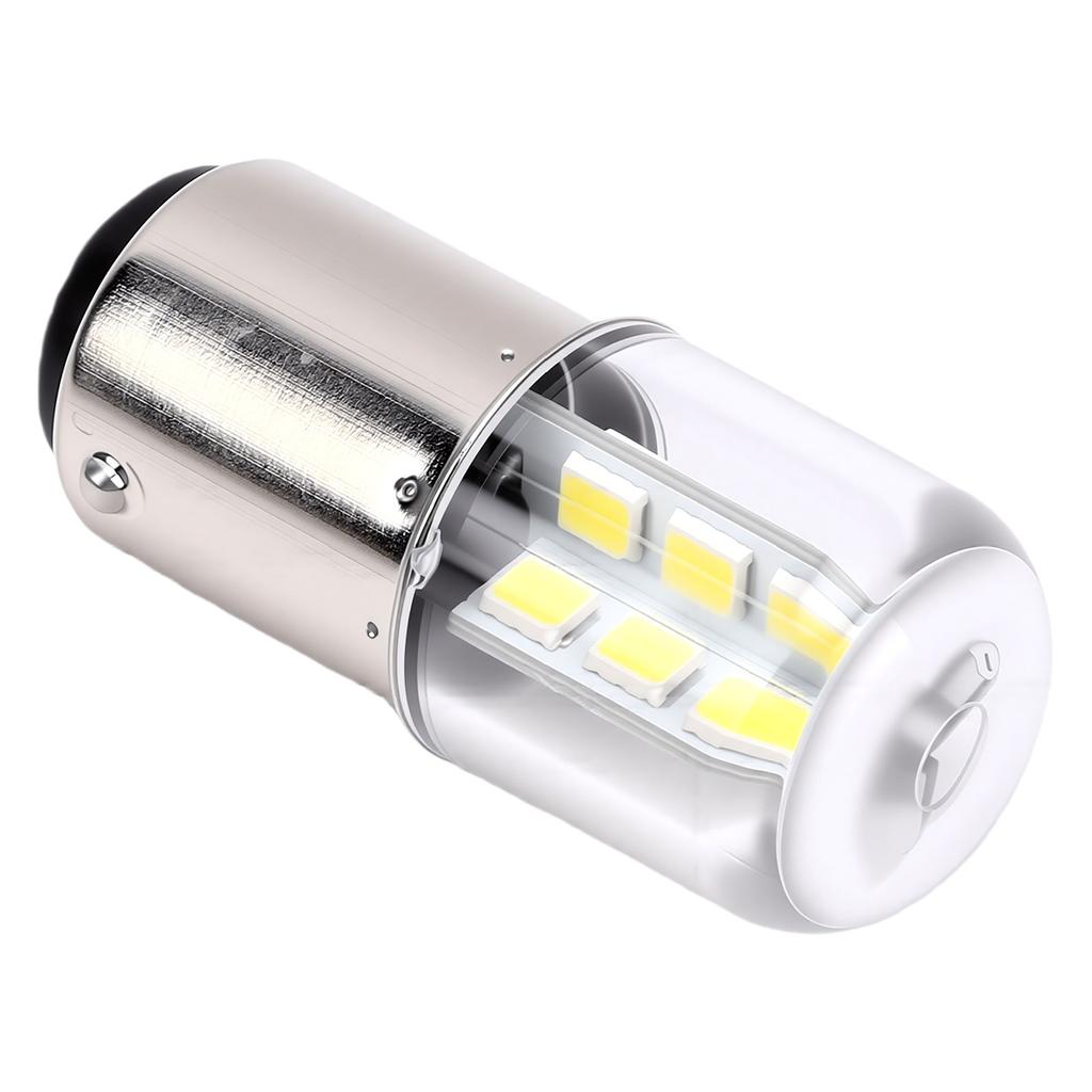 6PCS BA15D Boat LED Bulb 3W 300LM Dimmable 24 2835 SMD LEDs Marine Light Bulb for Ship Yacht Kayak Trailer Sewing