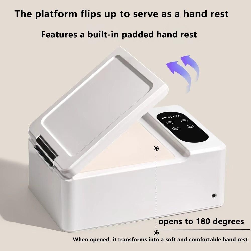 Flip Design UV Nails Lamp Dual Hand Nail Curing Lamp Nails Art Tools Nail Dryer Lamp Salon