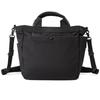 DSBK Men's 2-Way Usability Tote Compact Mini Tote Bag KOH-3388 (Black)