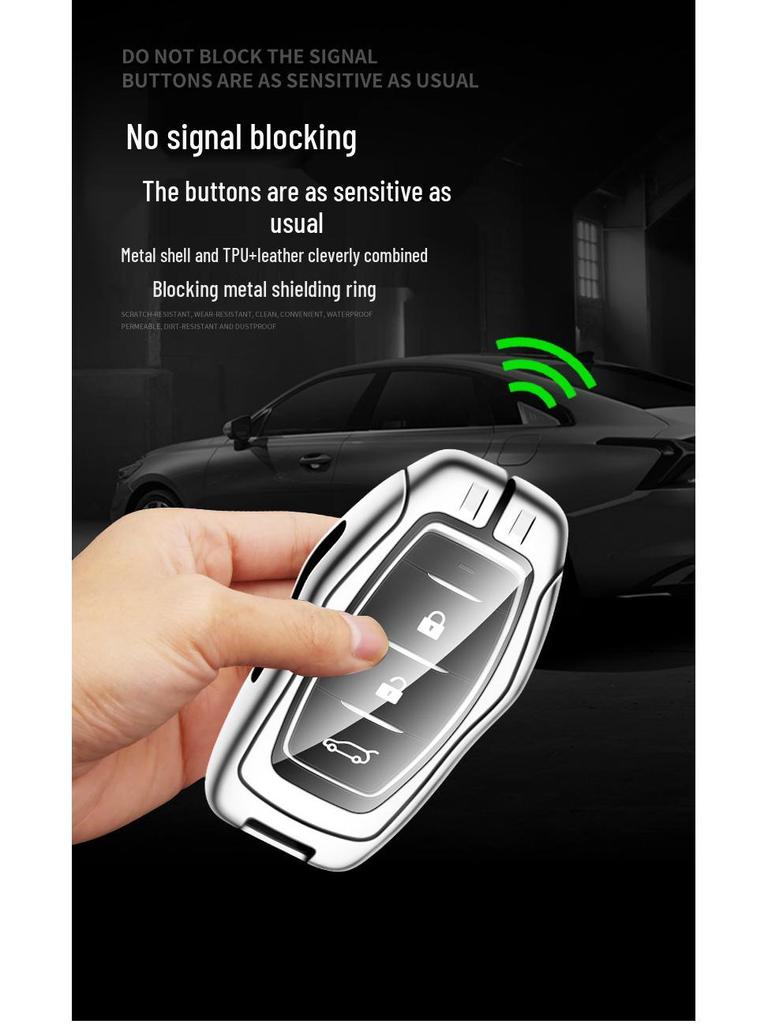 Dongfeng Guangxing 580 Key Bag Lingzhi Jingyi X5V3 M3S500ax7S30 Car Remote Shell