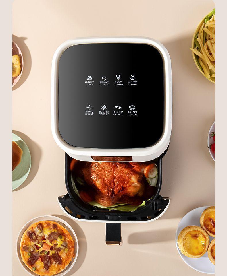 8L Large-Capacity Multifunctional Oil-Free Smokeless Electric Air Fryer for Home