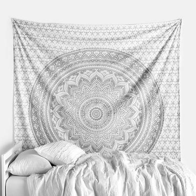 Indian Mandala Tapestry |Wall Hanging Elephant Wall Tapestry Cotton Bedspread Bohemian Hippie Tapestry Wall Decor Queen/Twin/Poster Size