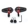 1Pair Motorcycle Mirrors Bar End Rear Backview Motor Cafe Racer Retrovisor Mirrors Handlebar End Mirror