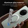 FLYMILE Magnetic Foldable Stand Phone Back Aluminum Alloy Horizontal/Vertical Support Bracket