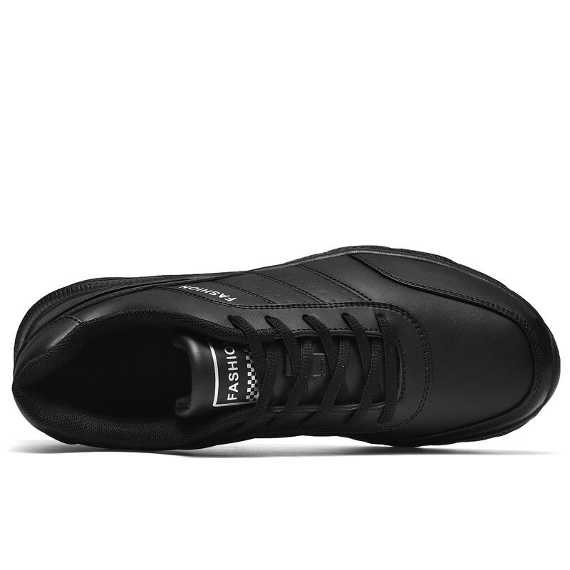 New Fashion White Men 'S Casual Shoes Large Size High Quality Leather Comfortable Men 'S Sneaker 48 Non Slip Walking Mens Shoes 47
