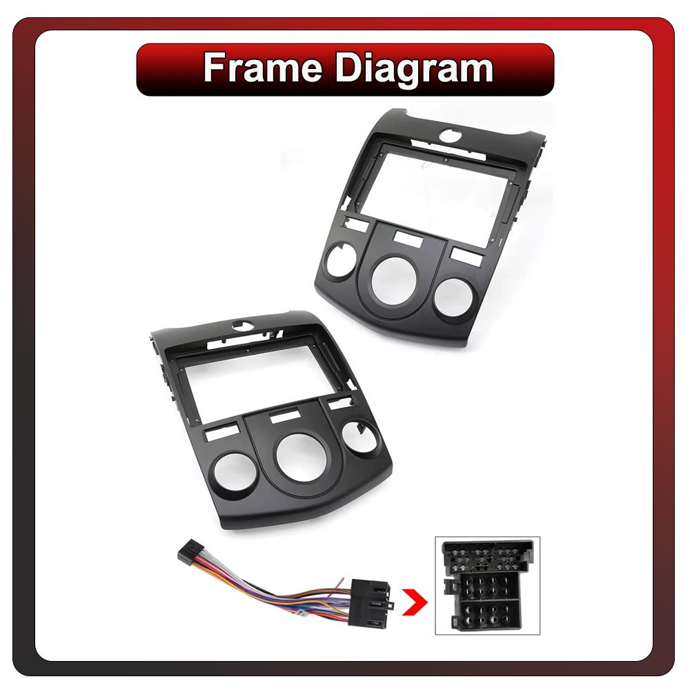2Din Android Car-Play Car Radio,KIA Forte Cerato 2008-2014,Multimedia Player Head Unit Stereo GPS Navigation BT WIFI,2+32GB