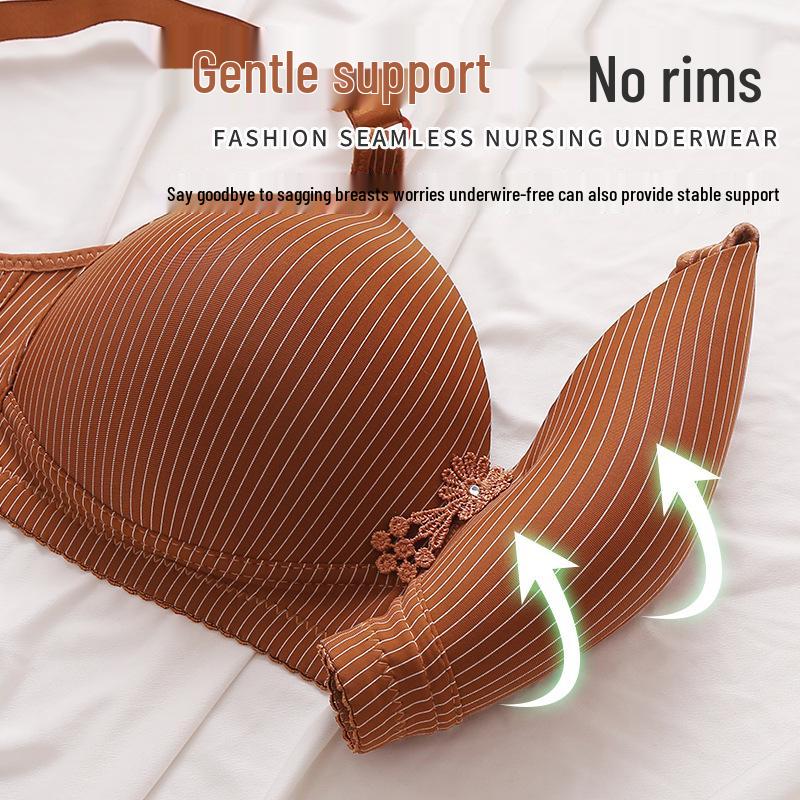 Bequemer Atmungsaktiver Übergrößen-Bügel-BH für Frauen mittleren Alters und ältere Frauen