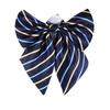 Jiaoxia Women's Striped Bow Tie Collar Accessory