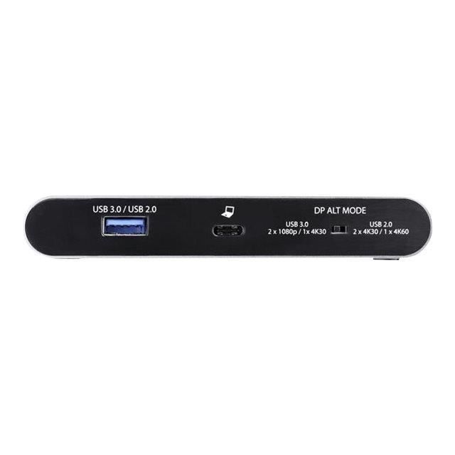 StarTech.Com Station d'accueil USB Type-C à double affichage DP 4K pour PC portable - PD 3.0 100 W (DK30C2DAGPD)