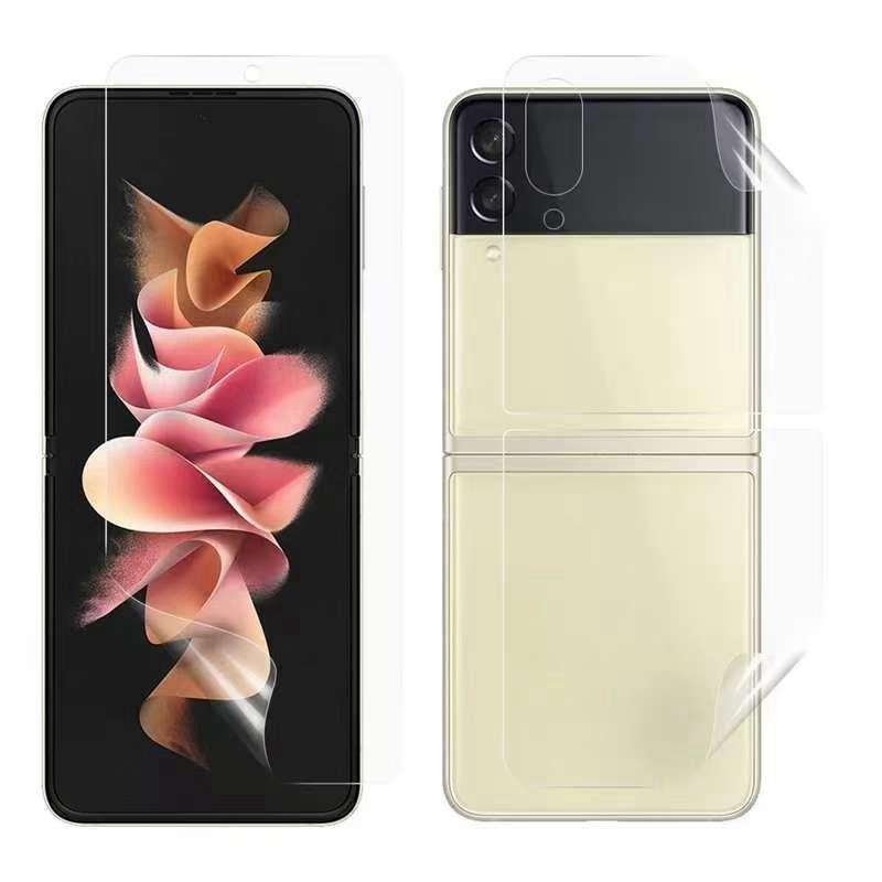 

For Samsung Galaxy Z Flip3 5G Screen Protector Full Coverage HD Clear PET Hydrogel Film