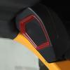 Fit For -2024 Ford Bronco Red Carbon Fiber Rear Trunk Speaker Cover Trim 2P