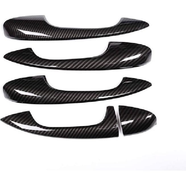 5X For Benz C E Class GLC W205 X253 W213 ABS Exterior Car Door Handle Cover Trim