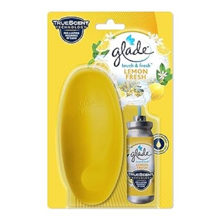 @Glade Touch & Fresh Lemon Fresh Air Freshener 12ml UK379 50%OFF