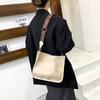 Borse a Tracolla Messenger Retro da Donna Moda Motivo Leopardo Tracolla Borsa a Spalla