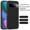 For Google Pixel 11 Case Kevlar Aramid Fiber Magnetic Hard Phone Cover For Pixel 9A 10A 9 10 11 Pro XL C Carbon Fiber Shell