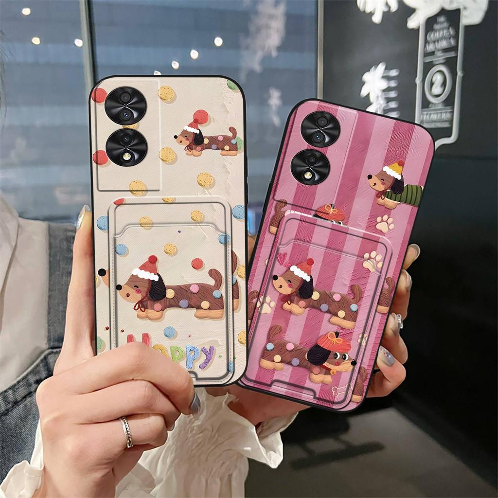 Graffiti Waterproof Phone Case For TCL 40 NxtPaper 4G/50 SE Card Sleeve Silicone Soft Case Anti-knock Fashion Design TPU