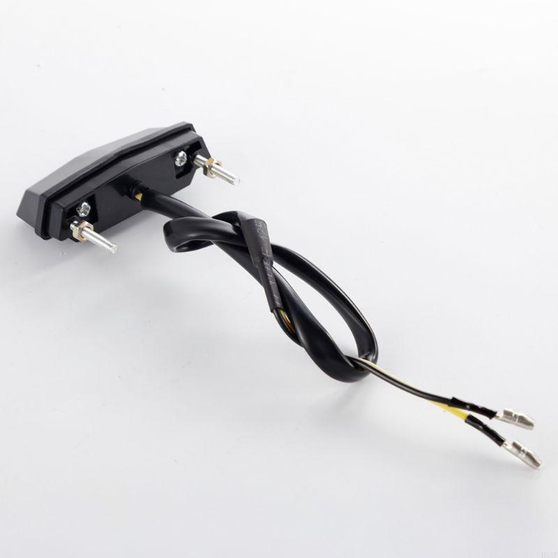 2025 New 12V Energy Saving LED Light Motorcycel License Plate Lights Rear Lamps