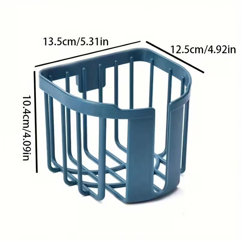 Creative Punch-Free Toilet Paper Shelf Storage Rack Bathroom Kitchen Tissue Box Wall-Mounted Paper Storage Box Paper Holder